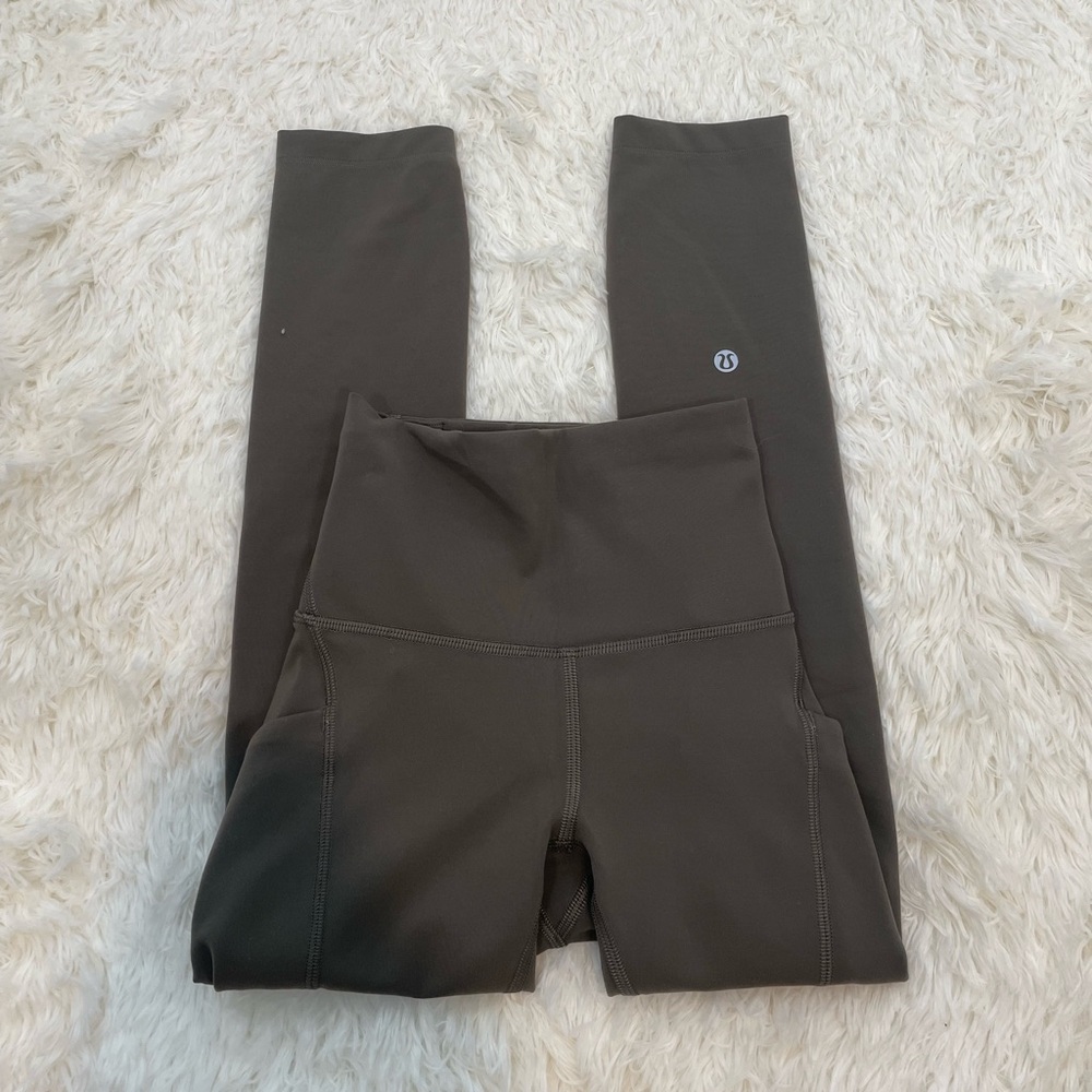 Lululemon Wunder Train High-Rise Tight with Pockets 25" Carob Brown